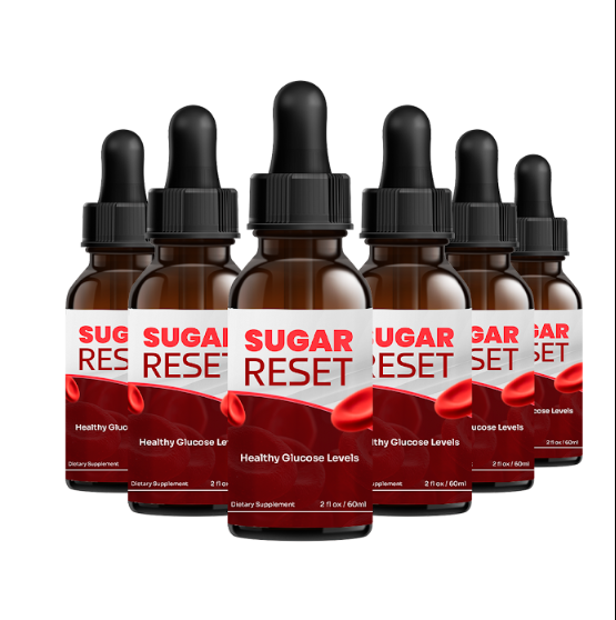 Six bottles of Sugar Reset dietary supplement for healthy glucose levels